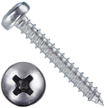 Саморез DIN7981 3,5 х 13 полусфера - острый