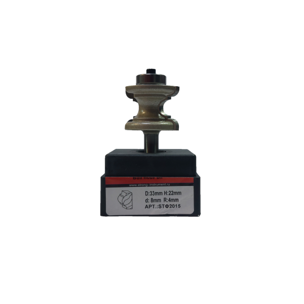 Фреза фигурн. полустерж.STF 2015  08 х 33 х 22 R4