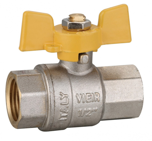 Кран газовый Vieir  1/2 Г х Г (бабочка)(14)
