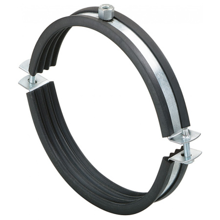 Хомут д/вент. с резин. прокладкой 400 мм. М8 25мм.ПТ(10)