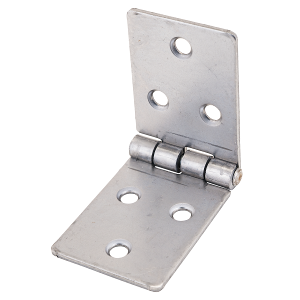 Петля карточная 128 х 40  белый цинк  (150)