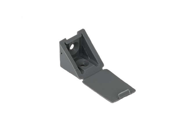 Уголок мебельный (пластик) СВЕТЛО - СЕРЫЙ