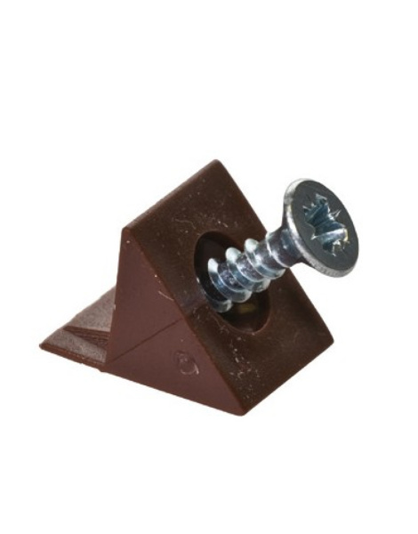 Крепление пластиковое задней стенки (с саморезом)