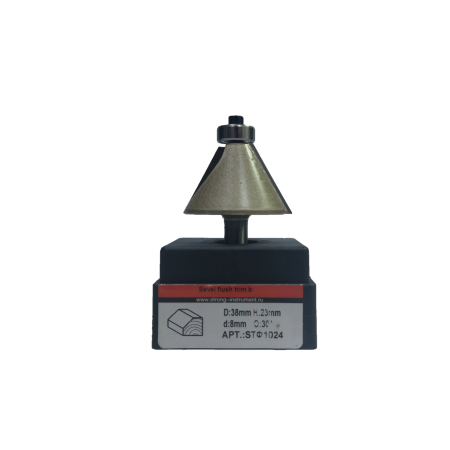 Фреза кромочная конусная STF 1024  08 х 38 х 23