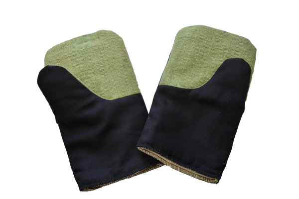 Рукавицы с брезент. наладонником (утепленные)