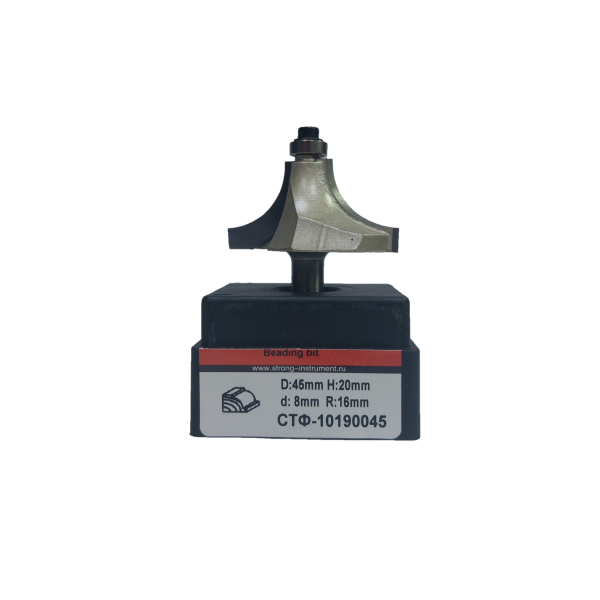 Фреза кромочная калевочная STF 1019  8 х 45 х 20
