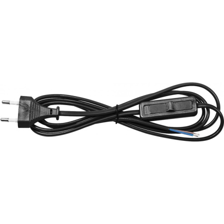 Переключатель для бра со шнуром (черный)