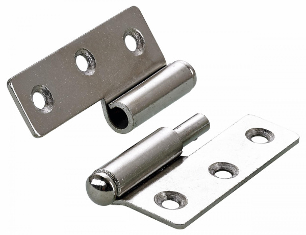 Петля накладная цинк ПН1 - 070 правая (120)