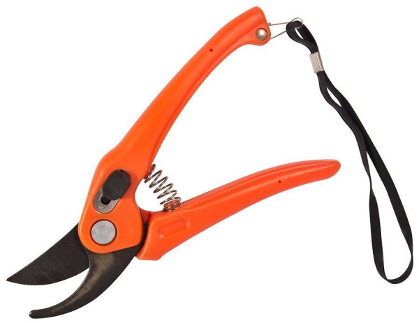 Секатор,пластиковые рукоятки 185 мм , Standart*