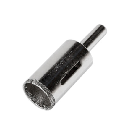 Коронка по стеклу и керамике с алм. напыл.  025 мм