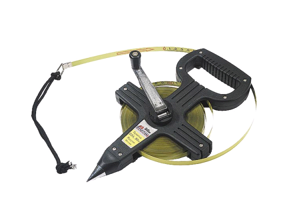 Рулетка геодезическая "ПРАКТИК" 50 м. (металл)