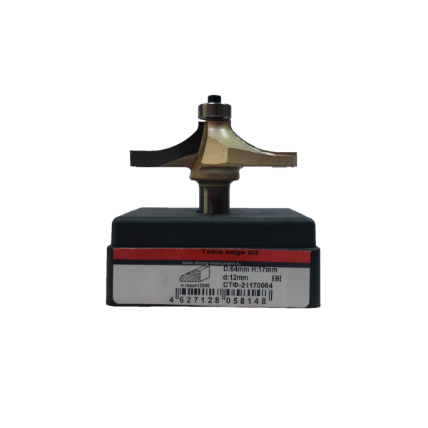 Фреза кромочная фигурная STF 2117  12 х 64 х 17