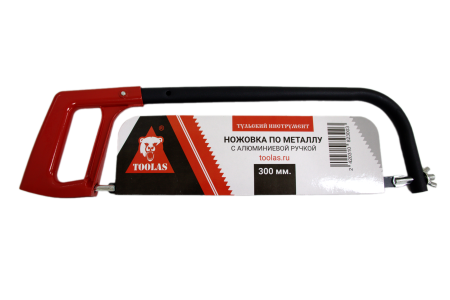 Ножовка по металлу "Toolas" с аллюм. ручкой (6)