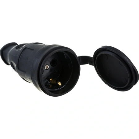 Штепсель с заглушками с/з (КАУЧУК)