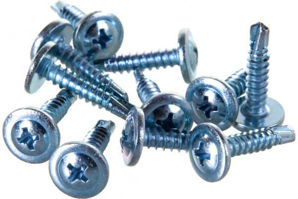 Саморез с пресс-шайбой 4,2 х 13 со сверлом (1кг~710шт)