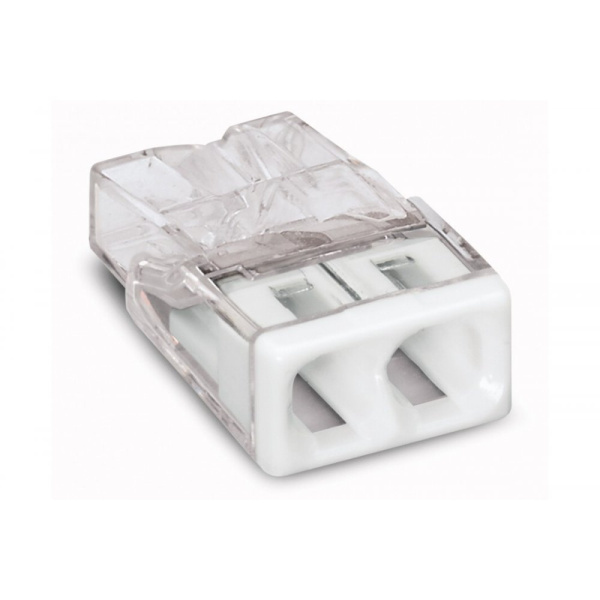 Клемма 2 х 2,5 с пастой (Wago для жест/кабеля)