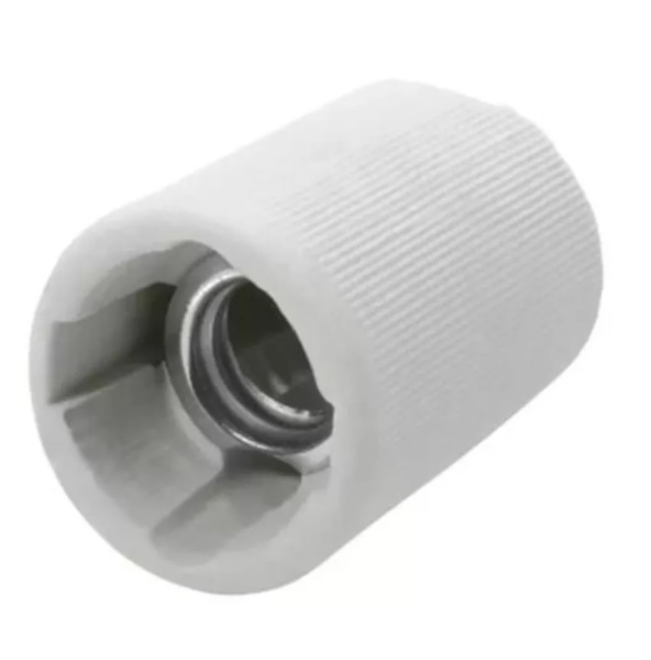 Патрон керамический подвесной Е14 (белый)