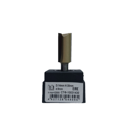 Фреза пазовая прямая STF - 1003 08 x 14 х 30