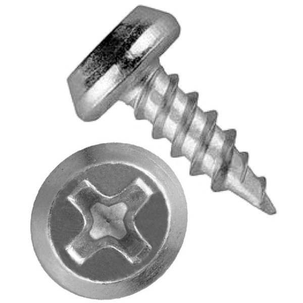 Саморез  по металлу 3,5 х 11 острый цинк