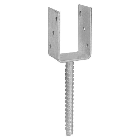 Крепление для стоек в бетон 100