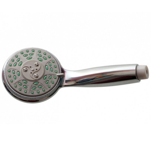 Лейка для душа хром 3 режима, 100мм (Ротато 012)(F16-1)