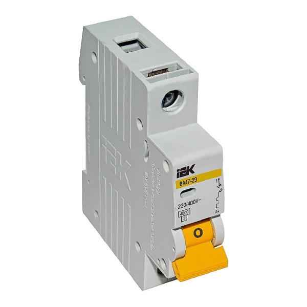 Автомат/выкл 1 - полюсной IEK 25 А
