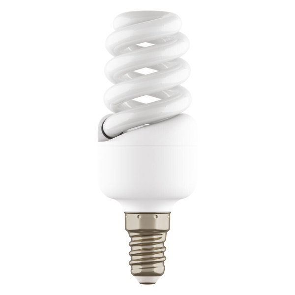 Лампа энергосбер. E14 11W (спираль, белая) 4200К