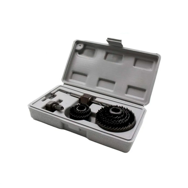 Набор кольцевых пил по дереву 19 - 67 мм (19,22,29,32,38,44,51,67) 11пр.