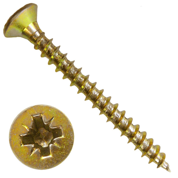 Саморез универсальный 4,5 х 45 (желтый)