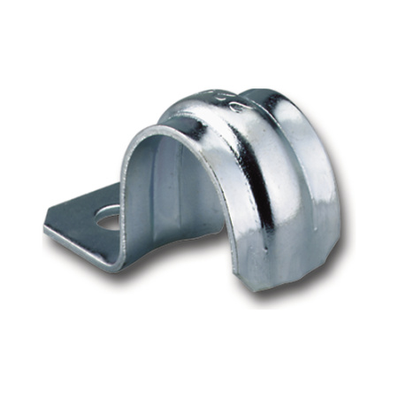 Скоба металлическая однолапковая 31-32 мм.