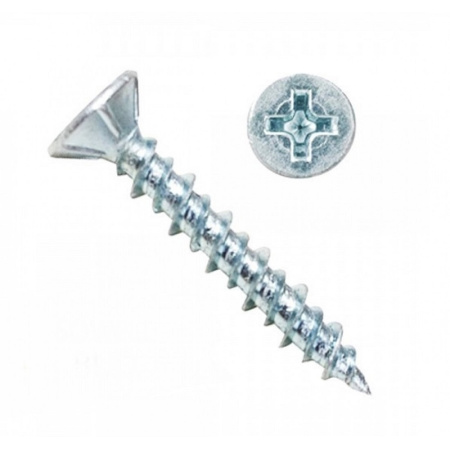 Саморез оконный 4,0 х 40 (белый)