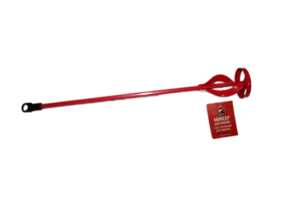 Миксер для краски 080 х 400 мм (красный) TOOLAS