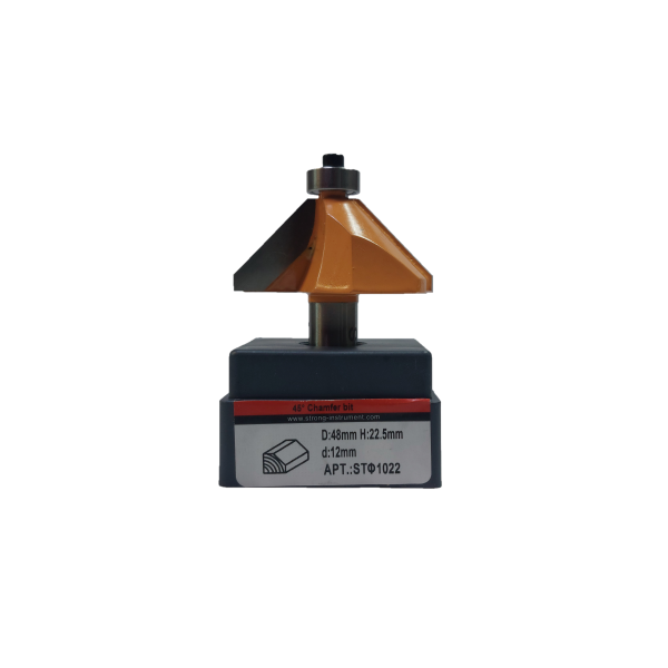 Фреза кром. конусная 45"STF 1022  12 х 48 х 22,5