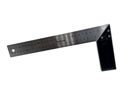 Угольник столярный  TOOLAS 300 мм  (нерж.)