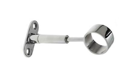 Штангодержатель н/ножке d=25мм, рег. скв-й, хром 2023